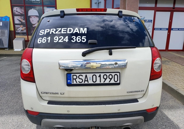 Chevrolet Captiva cena 26000 przebieg: 214571, rok produkcji 2010 z Sanok małe 79